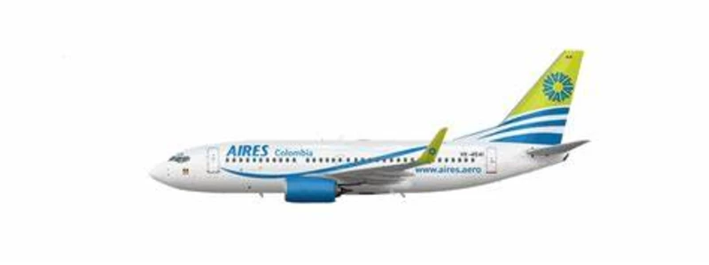 Esquema de pintura de los aviones de Aires.